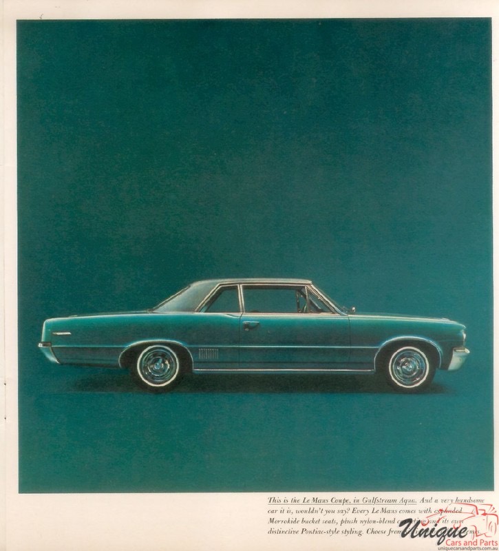 1964 Pontiac Tempest Brochure Page 7